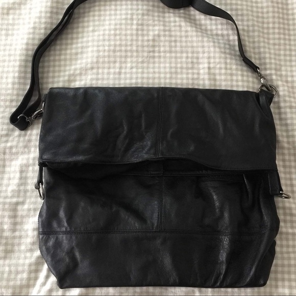 NWT 2-sized IVAN GRUNDAHL leather foldover BAG - Picture 1 of 9